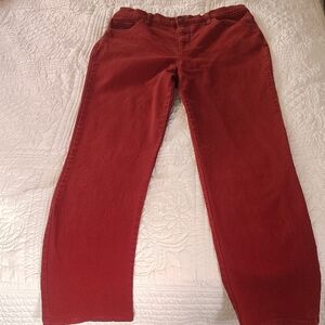 Gloria Vanderbilt Women's Straight Leg Jeans - Rust